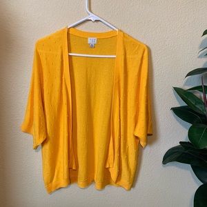 A New Day Marigold Cardigan Sweater XL